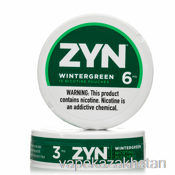 Vape Smoke ZYN Nicotine Pouches - WINTERGREEN 6mg (5-PACK)